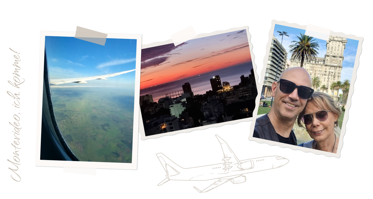 Flugreise nac Montevideo